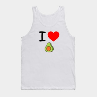 I Heart Avocados Tank Top